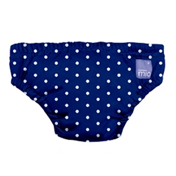英國Bambino Mio游泳褲 - 藍色圓點S(5~7kg)