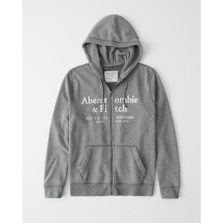 出清美國帶回Abercrombie Fitch 男生LOGO HOODIE 連帽運動外套現貨S號在臺灣