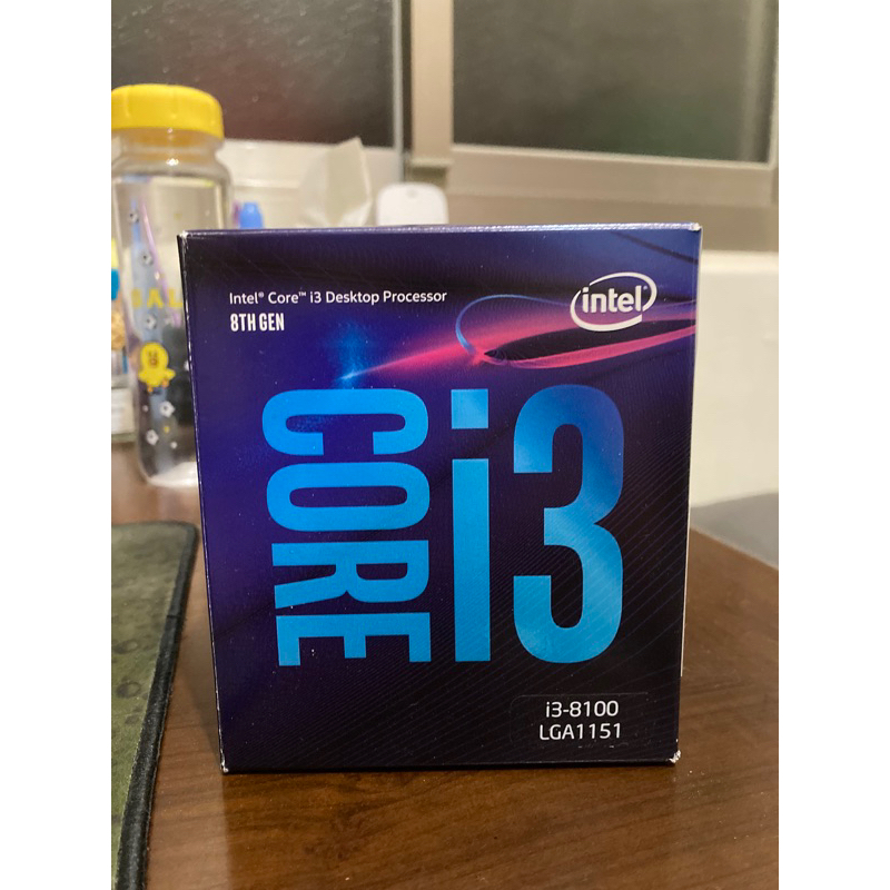 Intel Core I3-8100 四核心處理器 3.6GHz