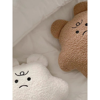 《預購》生氣暴躁熊熊🐻卡通小熊抱枕被子兩用靠墊✨