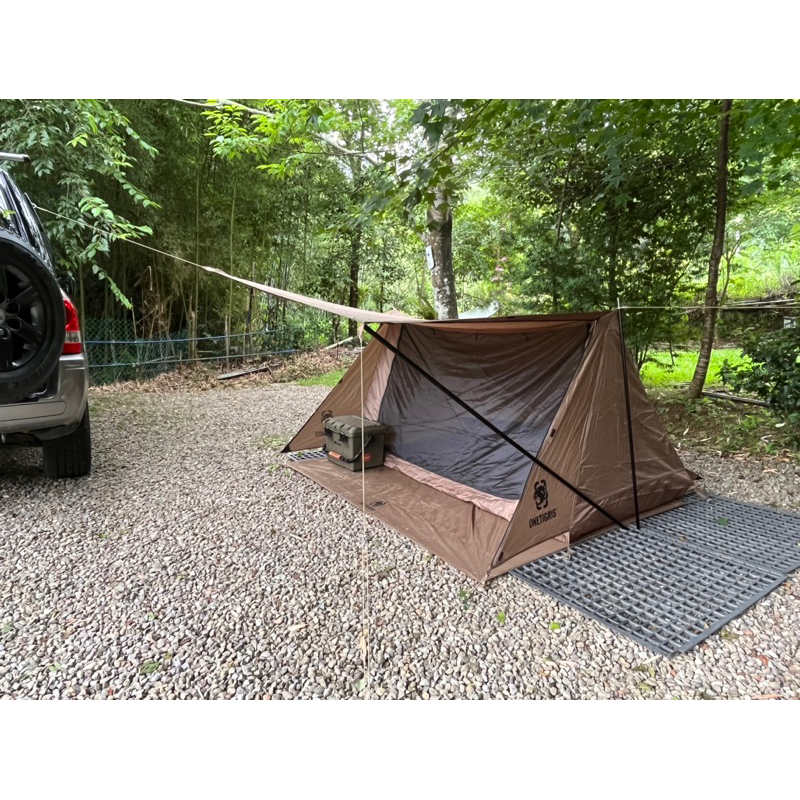 壹虎 野營帳篷 OneTigris Backwoods Bungalow 2.0 含地布｜機車露營｜野營｜風格露營