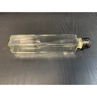 二手收納 玻璃 方形容器 長4cm寬4cm 高23cm
