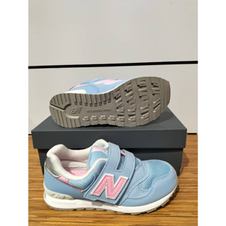 NEW BALANCE 童鞋 中童復古運動鞋 寬楦 粉藍色 PO313UPW