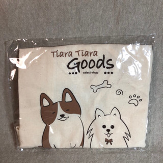 Tiara Tiara Goods 輕巧袋 狗狗 插畫 環保袋 便當袋