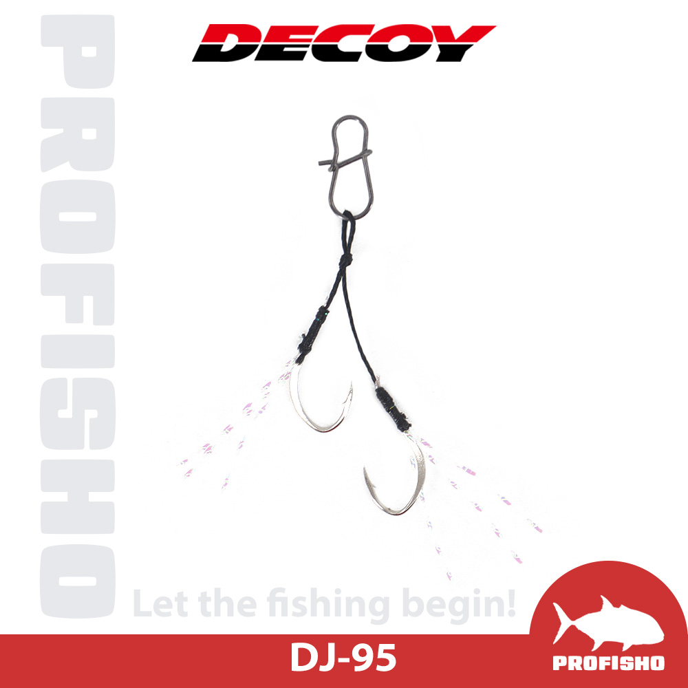 【搏漁所釣具】Decoy DJ-95 輔助鉤 Mini Assist Twin 石斑魚 海雕魚 竹莢魚 鐵板鉤 日本製