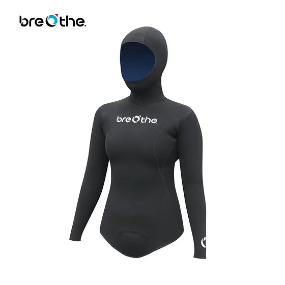 【飛漩潛水】水呼吸Breathe - 3mm超彈性雙面穿防寒衣-兩截式女款 (上衣/褲子)