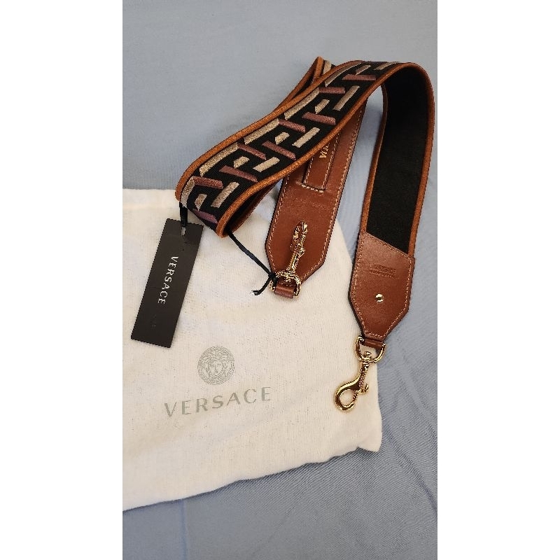 凡賽斯versace編織寬背帶包包替換背帶