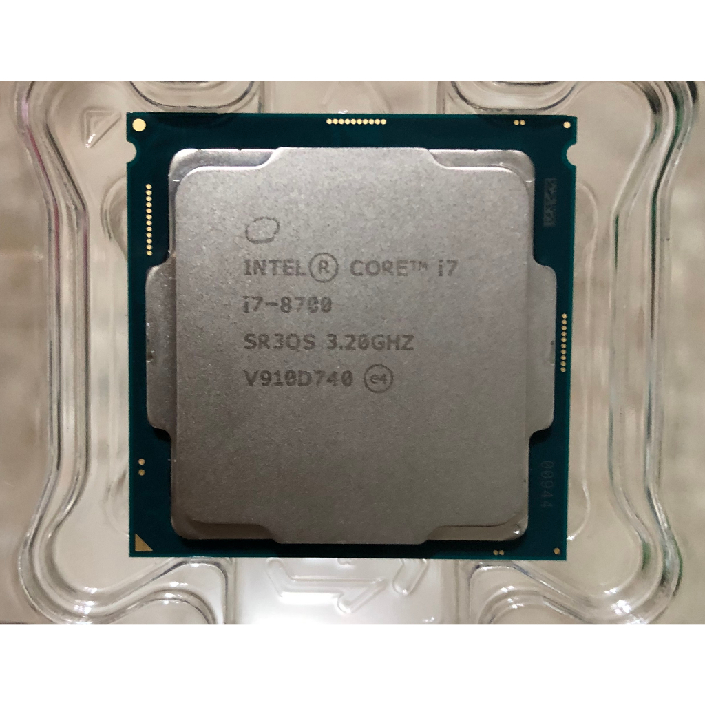 Intel Core i7-8700 裸顆CPU無風扇