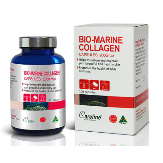 (🐨澳貨紐物)澳洲 Careline－生物海洋膠原蛋白 2000Ma＊100　代購