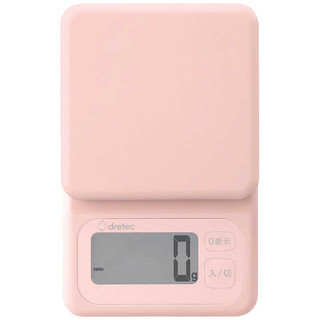日本熱銷第一~~~DRETEC KS-725粉嫩上市~~專業型電子秤~~非供交易~~