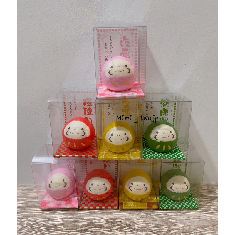 『米米兔日本雜貨店』現貨 日本製 和紙開運達摩 不倒翁 祈福 擺飾 招財納福