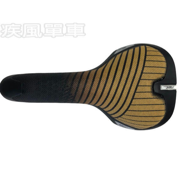 *~(疾風單車)全新義大利Selle ITALIA NET 蜂巢式透氣舒適 座墊 黃線條 座墊 (有現貨)