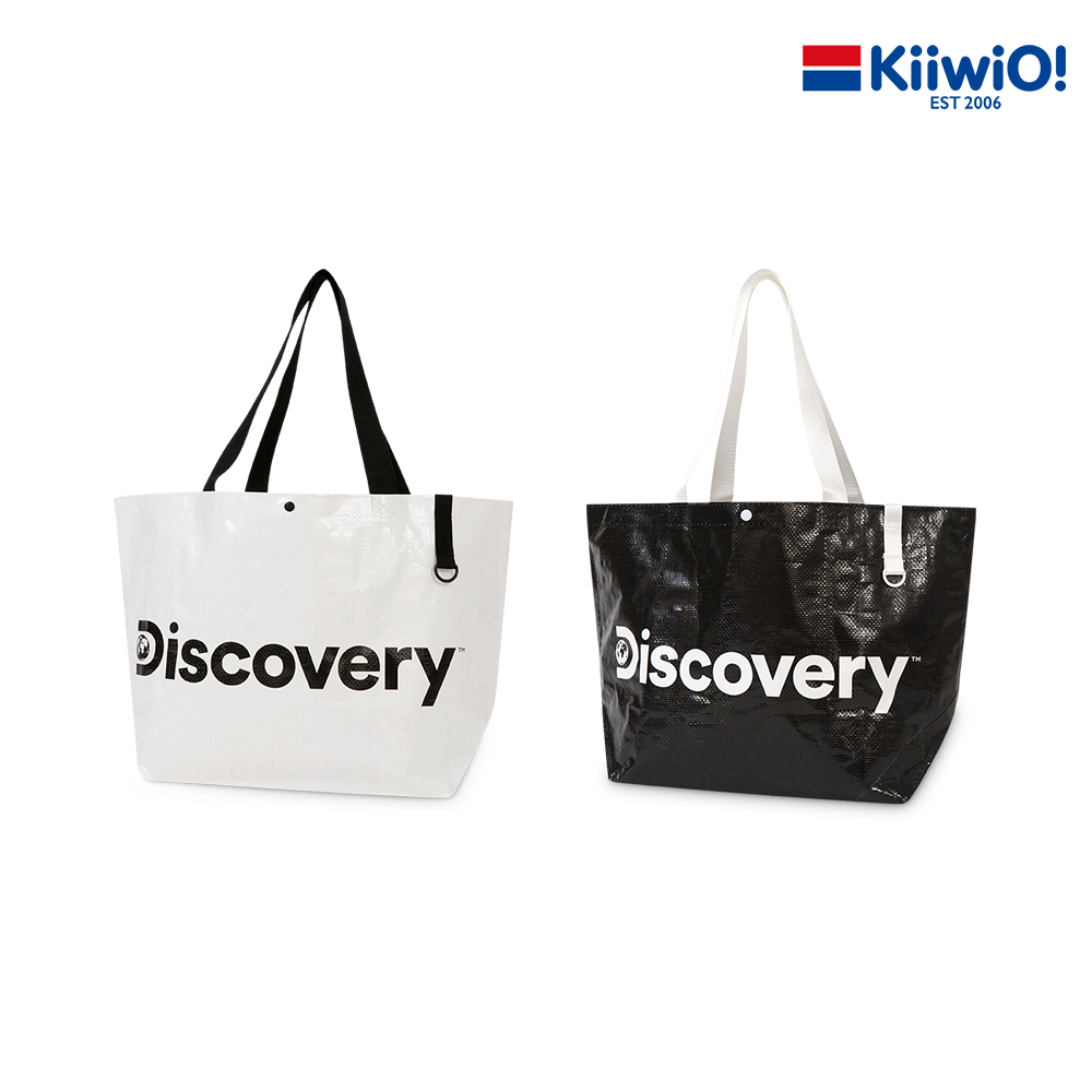 Kiiwi O! x DISCOVERY 系列．編織購物袋 AWESOME (多色選)