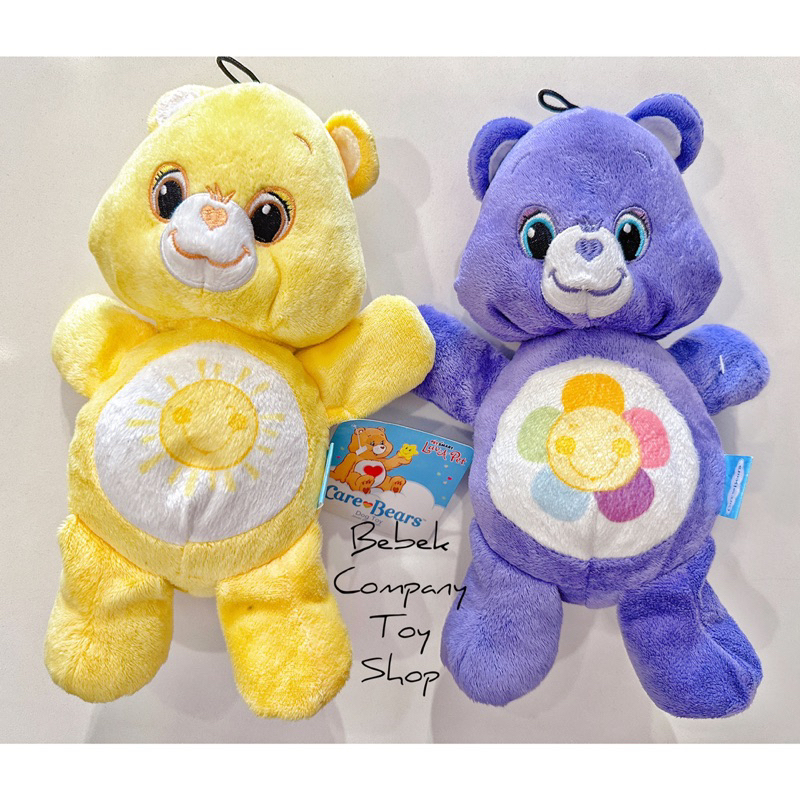 兩個合售 特價 9吋/24cm 🇺🇸2014 Care Bears 彩虹熊 愛心熊 絕版玩偶 二手玩具 玩偶 娃娃