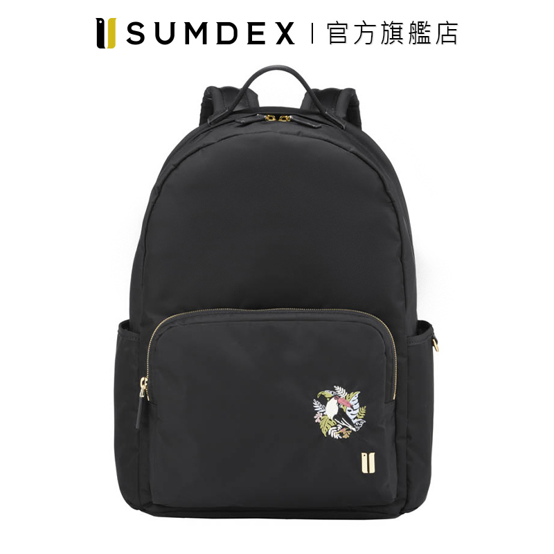 Sumdex｜經典輕商務後背包(大嘴鳥版) NON-783BK-EM 黑色 官方旗艦店