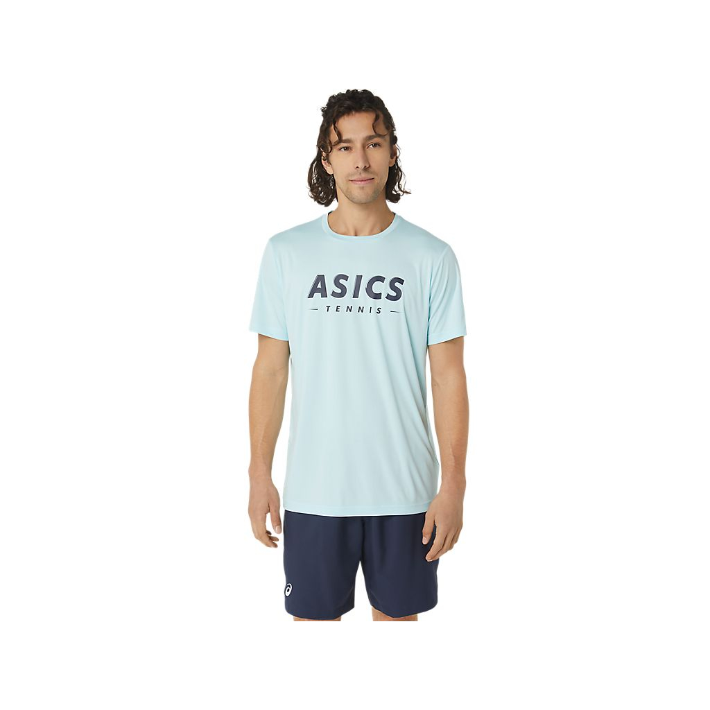 Asics 2023 T恤 2041A259-405 藍晶 [運動上衣] 【偉勁國際體育】