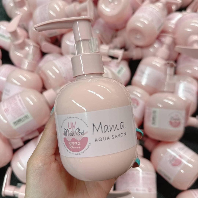 現貨。日本Mama AQUA SAVON 防曬乳90g。