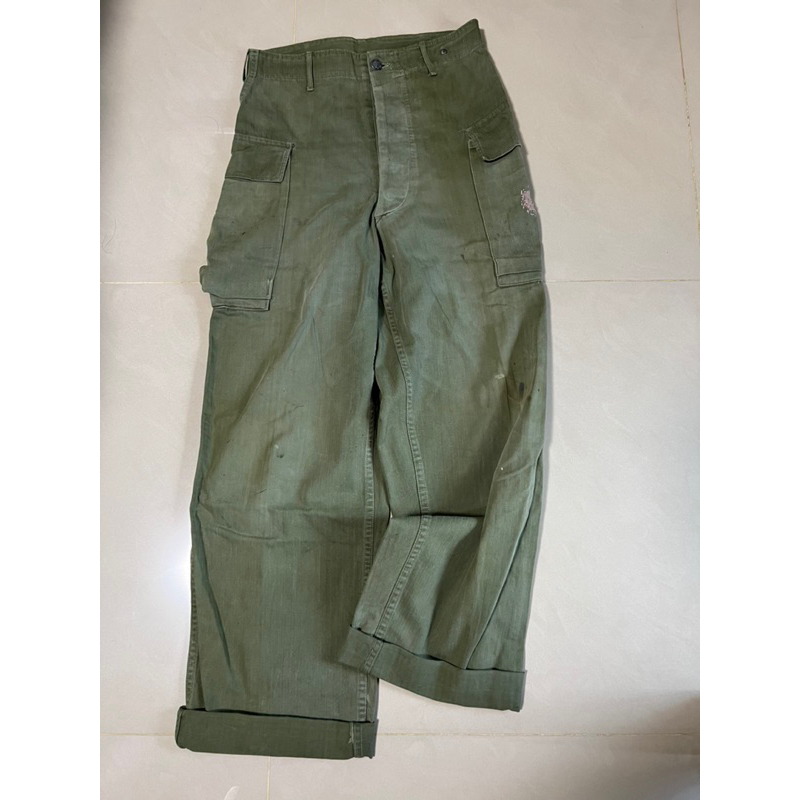 美軍公發 40s 50s vintage hbt us army trousers 軍褲