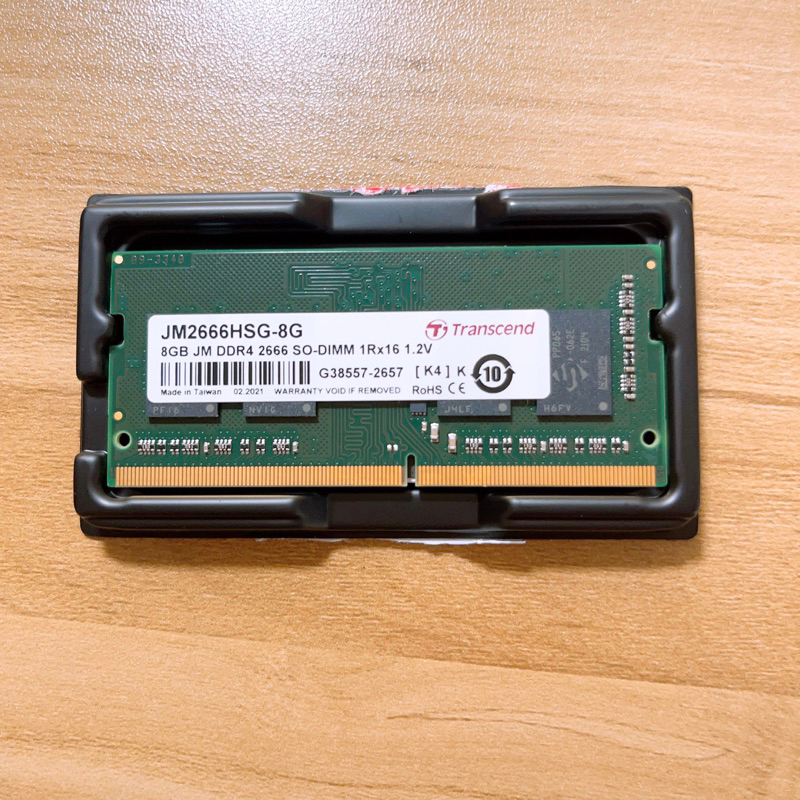 ☆現貨☆ 筆電專用創見8G記憶體DDR4-二手