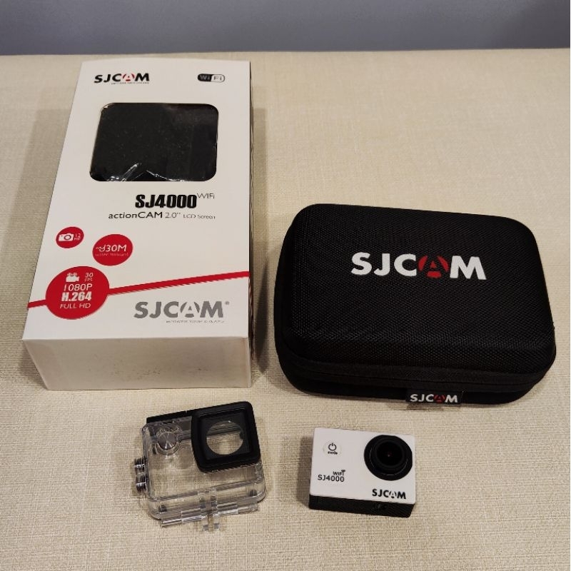 【二手良品】SJCAM SJ4000 WIFI 運動相機/運動攝影機/山狗