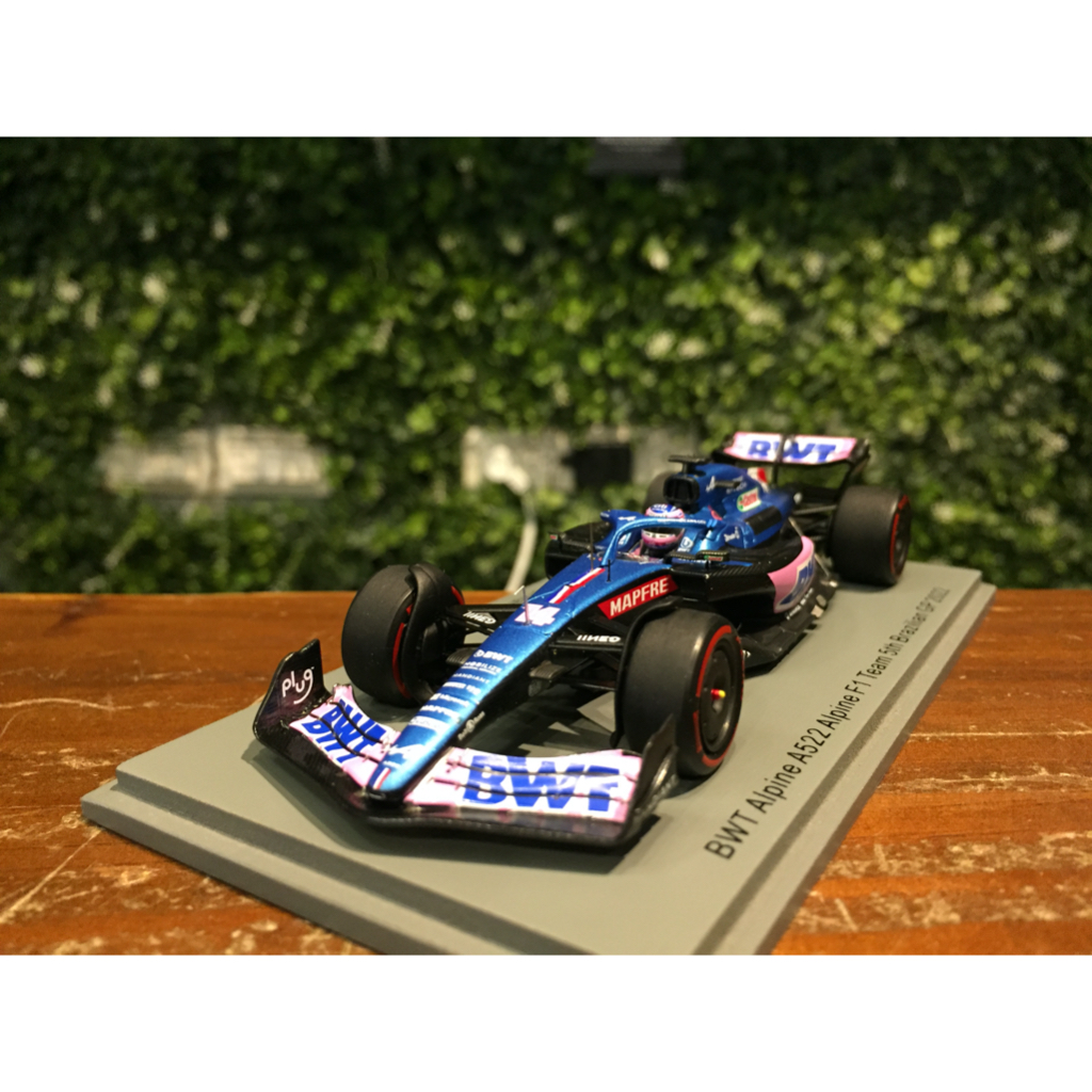 1/43 Spark BWT Alpine F1 A522 Fernando Alonso 5th S8555【MGM】