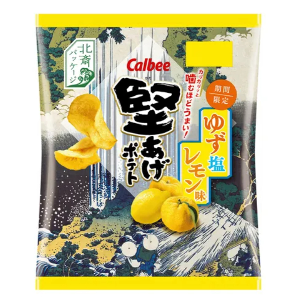 現貨新品限定🌸(一組二包）Calbee堅脆柚子檸檬塩風味😉日本每日連線下單✈️下單前請先詢問是否有貨💕