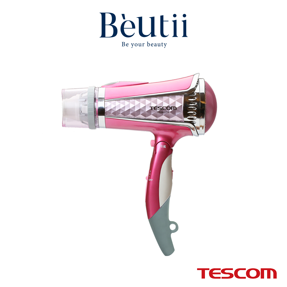 TESCOM  TID960TW 大風量負離子吹風機 強力速乾 黃金三角負離子 超強保濕 Beutii