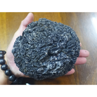 §能量礦石§ 印尼隕石 Agni Manitite 火山玻璃 1715g 神聖之火的珍珠 烈火石