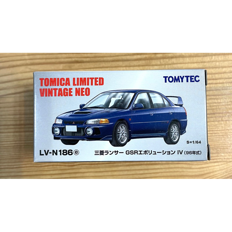 日版現貨 Tomytec TLV Neo LV-N186e 三菱Lancer EVO IV藍