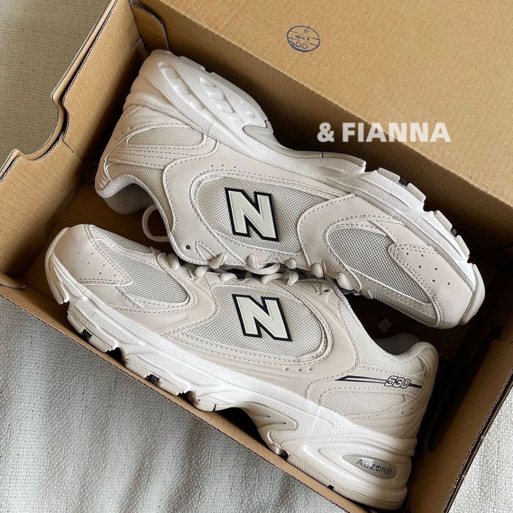 【FianNa】New Balance 530 復古 奶茶色 厚底 NB530 米色 老爹鞋 慢跑鞋 MR530SH
