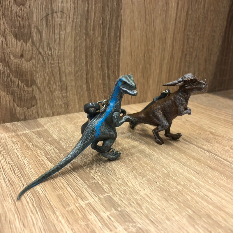 2018 侏羅紀世界 電影 恐龍吊飾 鑰匙圈 小藍 迅猛龍 玩具 收藏