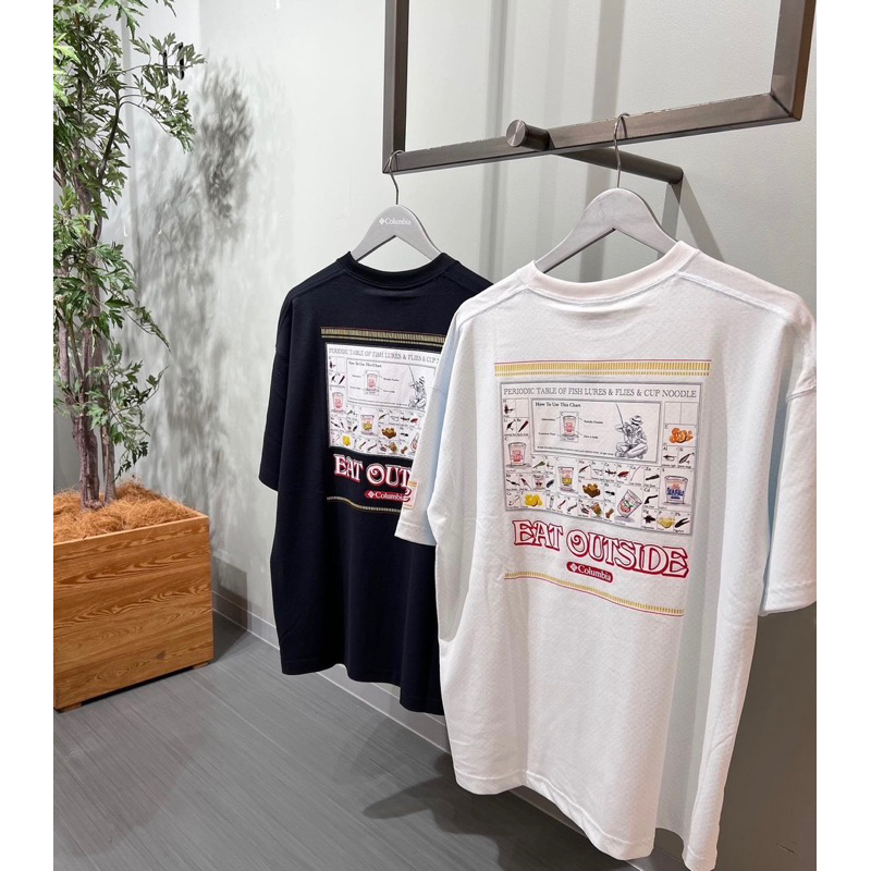 #columbia #日清杯麵 tee outdoor  涼感速乾棉tee/ 日本限定 🇯🇵 日清食品 合作