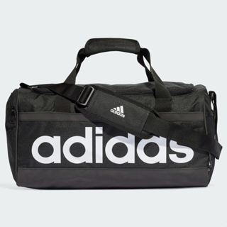 adidas 愛迪達 中大款 運動包 旅行包 行李袋 Adidas Essentials 健身包 黑色 HT4743