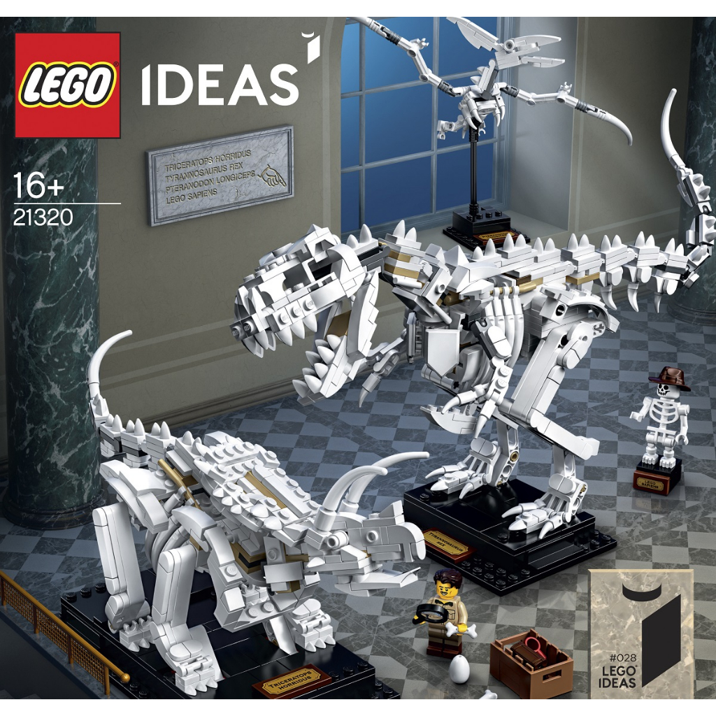 LEGO 樂高 21320 恐龍化石 IDEAS