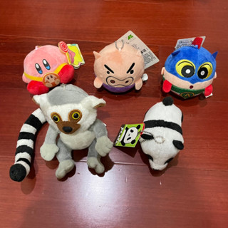⭐️ 剩最後一個動感超人小新 ⭐️絨毛玩具 娃娃 卡比 星之卡比 蠟筆小新 肥嘟嘟左衛門 動感超人 熊貓 狐猴 六福村