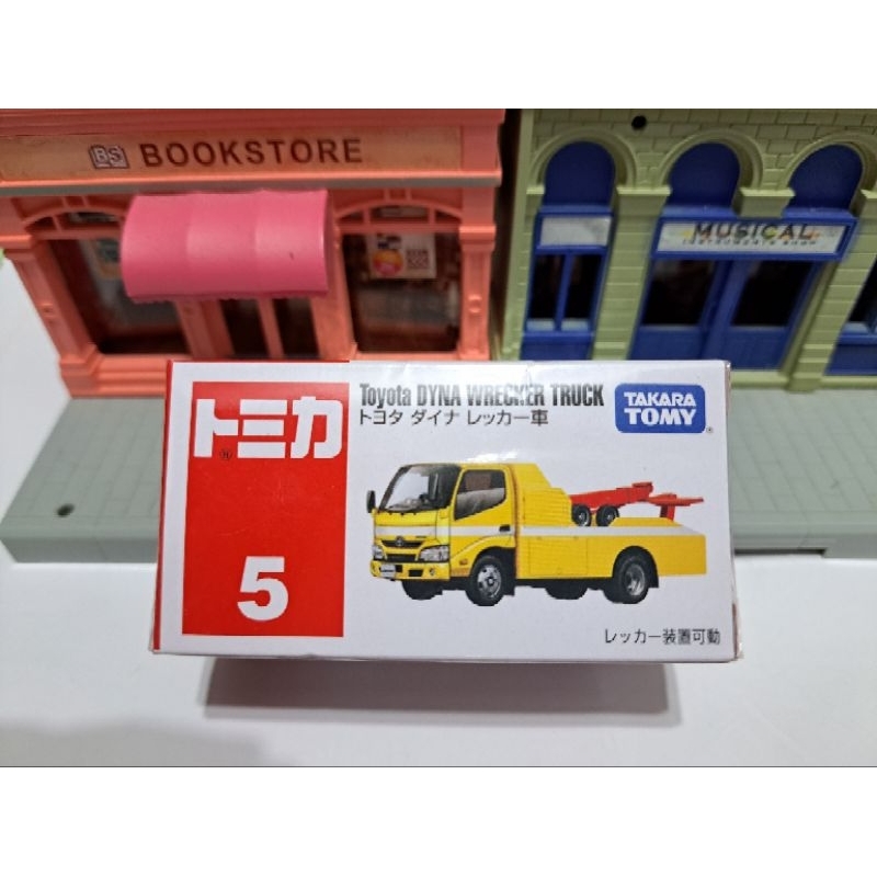 Tomica  No.5 豐田 5 Toyota Dyna Wrecker Truck 拖吊車 全新未拆