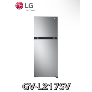 【LG 樂金】217L 智慧變頻雙門冰箱GV-L217SV (星辰銀)