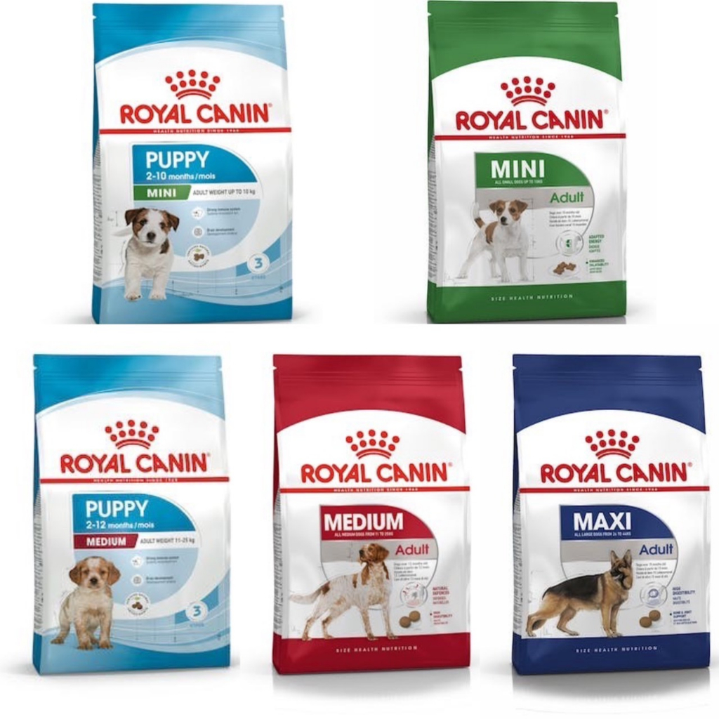 買就送贈品!! 皇家 ROYAL CANIN 狗飼料 大包裝 幼犬/成犬 小型/中型/大型