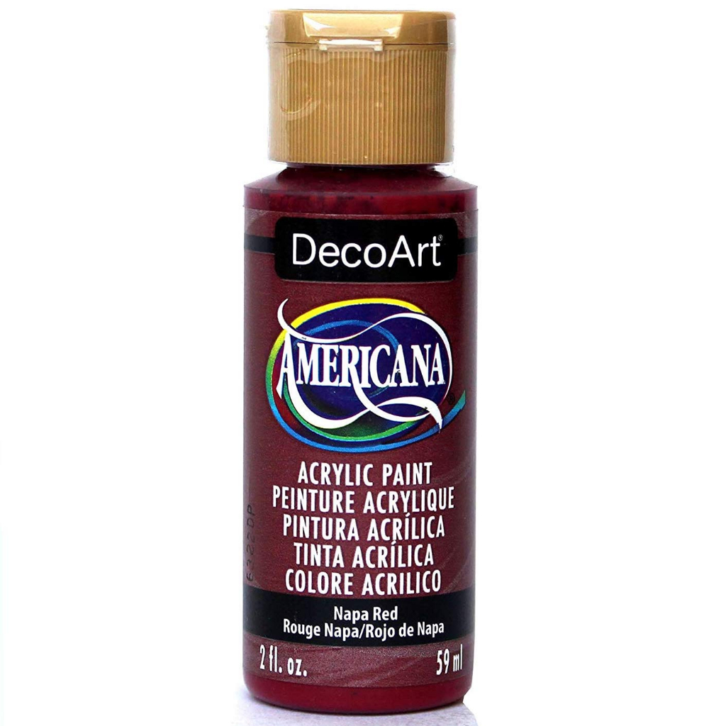 DecoArt 納帕紅酒色 Napa Red 59 ml  Americana 壓克力顏料 - DA165 (美國)