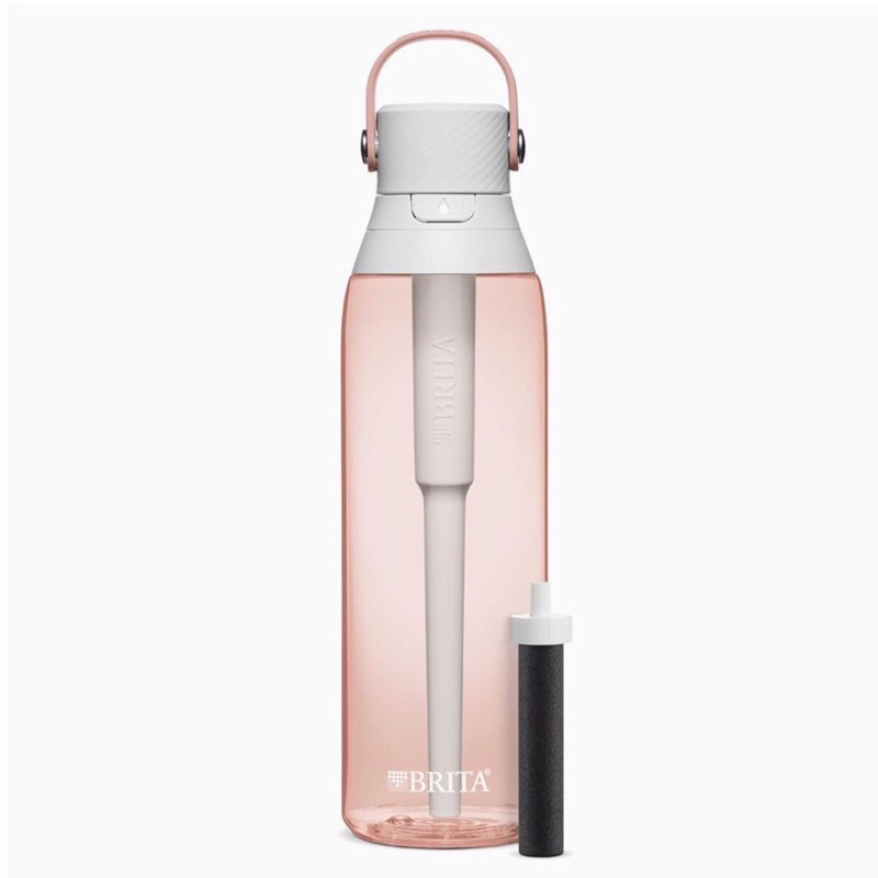 現貨粉色款❗️美國原裝 德國BRITA濾水瓶 濾水壺 無BPA 隨身水壺 運動水壺