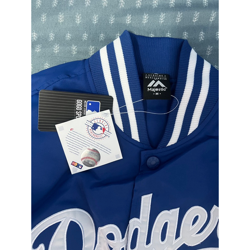 MLB 道奇隊基本款 藍色 外套M號 二手99.99新 刺繡Logo