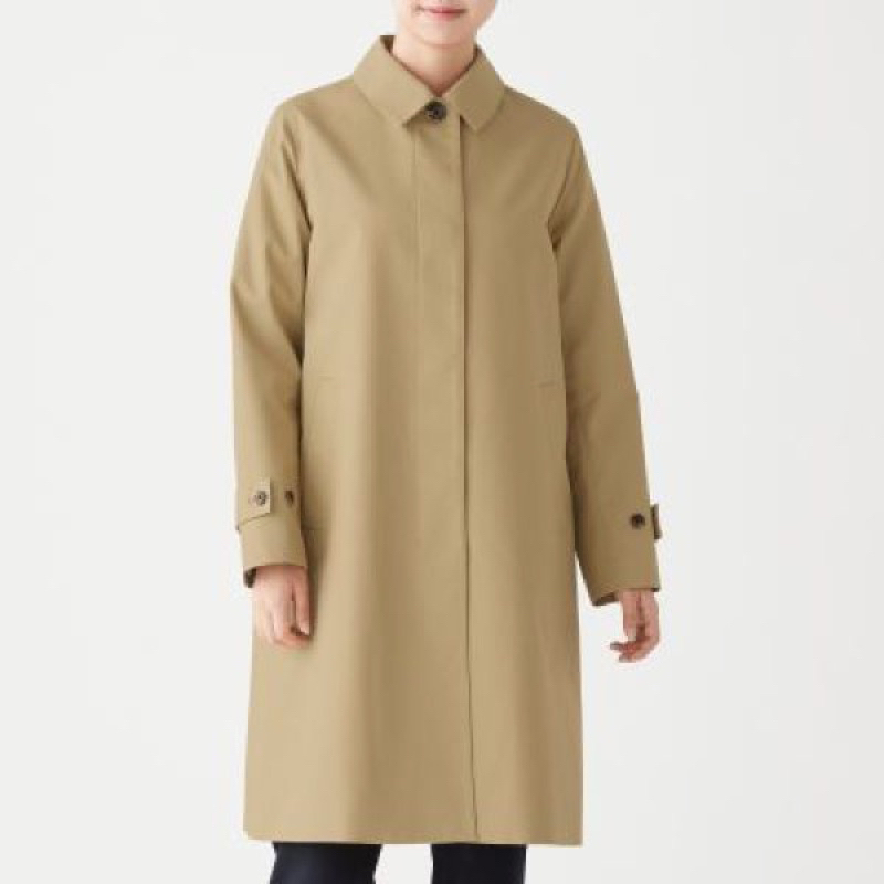 原價：$2690 MUJI 無印良品🇯🇵 日系風格 百搭色 工裝風衣長袖外套 長袖大衣🧥
