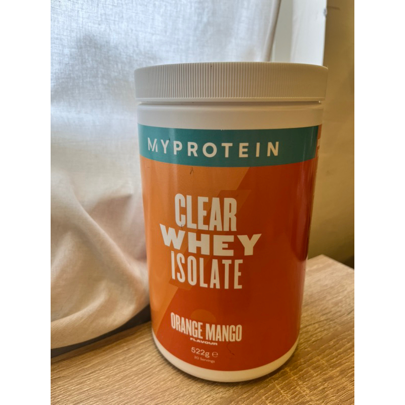 My Protein透明分離乳清蛋白 柳橙芒果522g