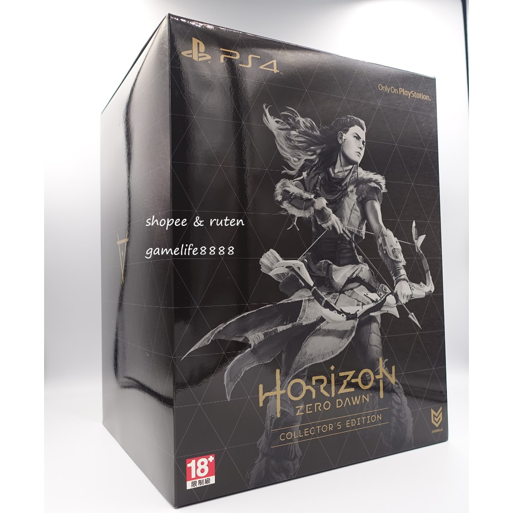 PS4 地平線 期待黎明 零之曙光 Horizon Zero Dawn 中文版典藏版 豪華限定版 附特典貼紙