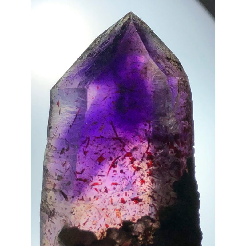 嚴選天然納米比亞 布蘭登堡紫水晶 Brandberg Amethyst 布蘭登堡幻影紫水晶
