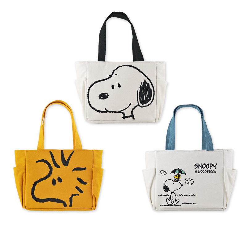 ［翹鬍子］台灣 Snoopy 史努比 小黃鳥 提袋 袋 袋子 保溫袋