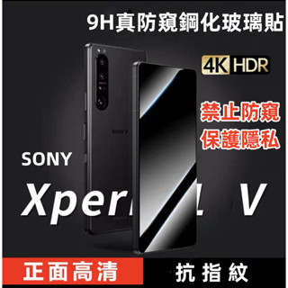 SONY 保護貼 XPERIA 1 5 10 V XPERIA1 XPERIA10 V 防窺 9H滿版全膠鋼化玻璃貼