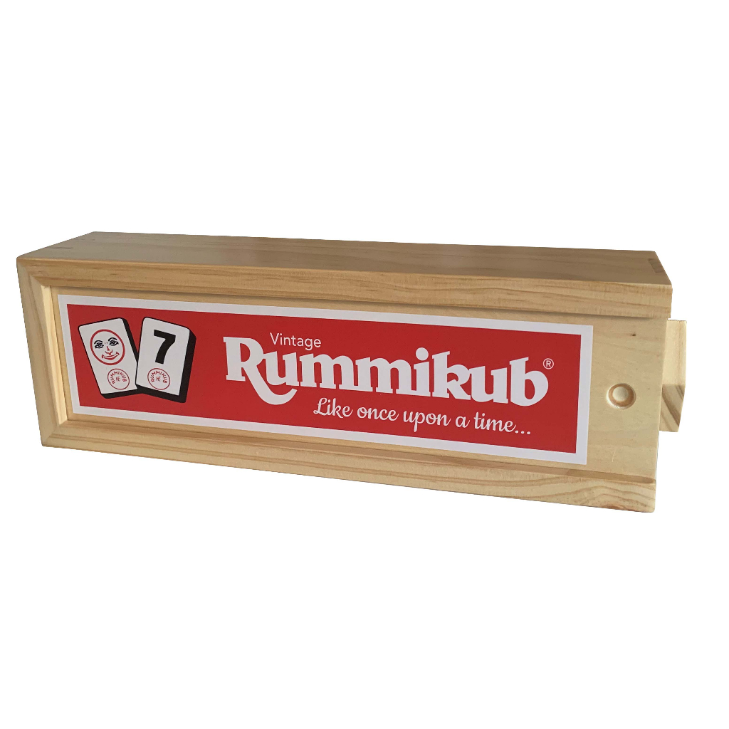 骰子人桌遊-拉密豪華新版 Rummikub Vintage (以色列麻將)排列組合.創新規劃.決斷分析