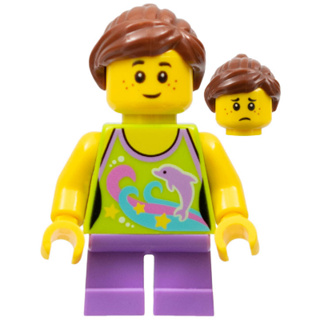 玩樂趣 LEGO樂高 10247 摩天輪 遊樂園系列 小孩 二手人偶 twn241