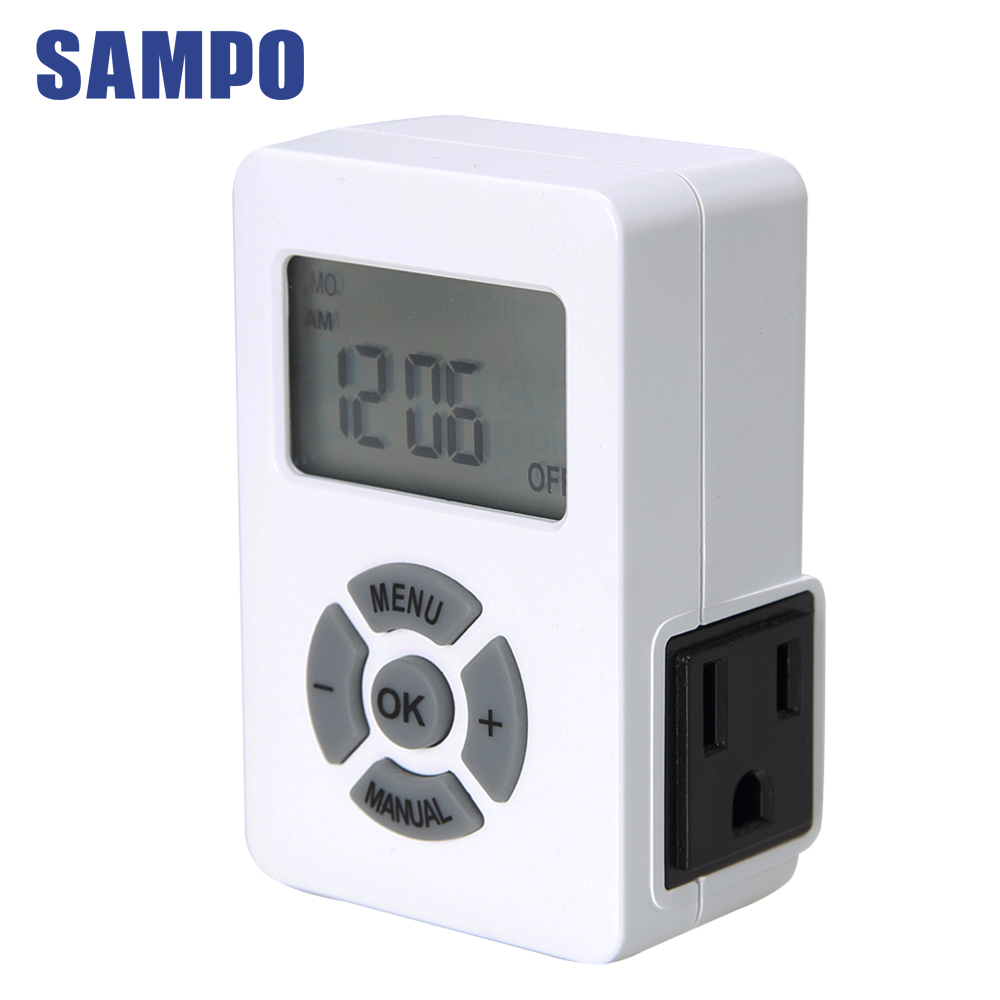[福利品]SAMPO 聲寶電子式定時器 EP-U142T-外包裝瑕疵 商品全新